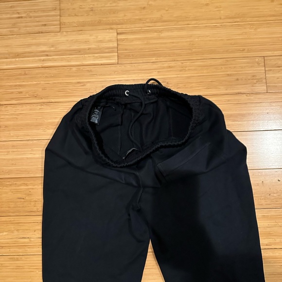 Helmut Lang Paris Postcard Joggers Size S Black - Picture 7 of 13